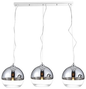 Azzardo AZ4751 - Luster na lanku BALL 3xE27/40W/230V