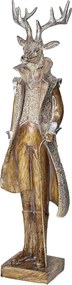 Dekoratívna figúrka Gentleman Deer 30x9x69 cm
