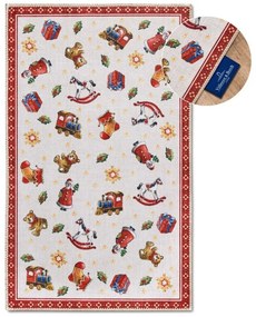 Červený koberec s vianočným motívom 50x80 cm Red Christmas – Villeroy&amp;Boch
