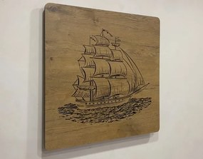 Led obraz Plachetnica