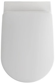 Kerasan Kerasan, NOLITA WC sedátko, SLIM, Soft Close, biela, 539101