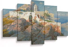 Obraz - William Stanley Haseltine, Santa Maria a Cetrella, Anacapri, reprodukcia (150x105 cm)