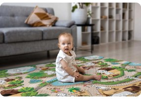 Rolovaná penová podložka na vyfarbovanie 200 x 120 x 0,3 cm Ricokids RK-343