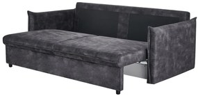 Rozkladacia pohovka APARTMENT 215 cm velvet sivá