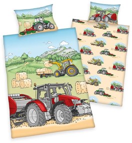 Herding Obliečky pre bábätká Traktor 100x135/40x60cm