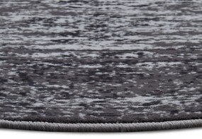 Hanse Home, Kusový koberec Gloria 105520 Mouse kruh, 160x160 (priemer) kruh, šedá, chodba / predsieň