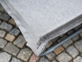 Polstrovanie / podsedák na ležadlo SHINE sivé