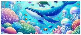Obraz – Podvodný svet (120x50 cm)