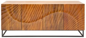 Dizajnová komoda Shayla 177 cm prírodné mango