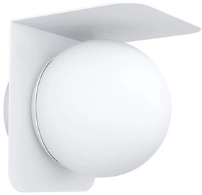 Eglo 99582 - Vonkajšie nástenné svietidlo CORRIENTES 1xE27/15W/230V IP44 biela