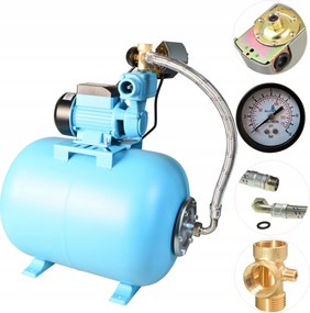 50 L Hydrofor Na Vodu, Sacia Pumpa S Príslušenstvom 250 W 35 L/min, Hotová Sada
