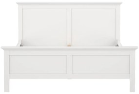 Biela dvojlôžková posteľ 160x200 cm Paris – Tvilum