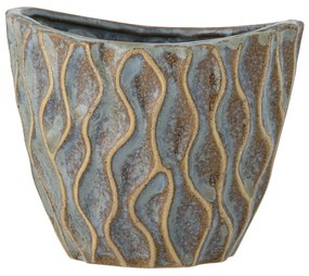 Bloomingville Keramický obal na kvety Feren Blue