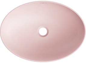 Mexen Cornelia, umývadlo na dosku 50 x 36 cm, ružová matná, 21885044