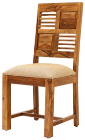 furniture-nabytek.cz - Drevená stolička s čalúnením z ružového dreva
