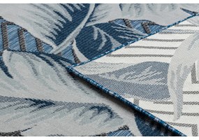 Vonkajšie kusový koberec Perie modrý 3 196x290cm
