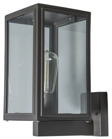 Priemyselná nástenná lampa sivá IP44 - Sutton Up