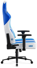 Látkové herné kreslo Diablo X-Player 2.0 Normal Size, Frost White/ bielé
