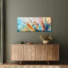 Obraz - Pšenica, abstrakcia (120x50 cm)
