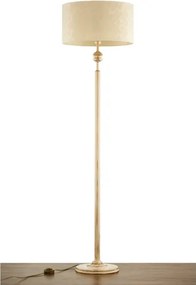 BRILAGI - Stojacia lampa SAPHIRE 1xE27/15W/230V krémová/zlatá/patina