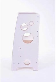 Učiaca veža LINDA biela/javor