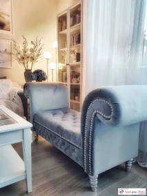 Farba podľa vlastného výberu Leňoška LONGUE Velvet
