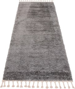 TA Koberec 6365A TMAVO ŠEDÁ VERSAY EJF Rozmer: 80x250 cm