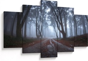 Obraz - Za daždivého dňa (150x105 cm)