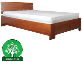 Posteľ drevené Halden Plus 100x200 Jelša