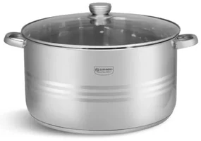 WELLHOX Nerezový hrniec s pokrievkou Ø 38 cm, 23,8 l