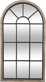 Zrkadlo Zoe, hnedé/čierne