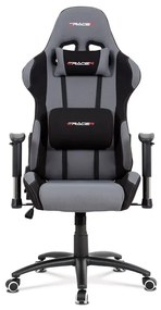 BONTEC Kancelárske kreslo, hojdací mechanizmus, šedá látka, KA-F01 GREY Farba: Šedá