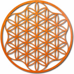 Obraz mandala na stenu z preglejky do 120 cm: Prírodná preglejka - Topoľ  natural Rozmer 50 cm 3964-49819 PR0337