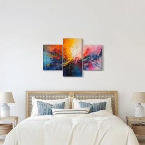 Obraz - Farebná abstrakcia (90x60 cm)
