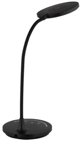 Globo 58483 - LED stmievateľná dotyková stolná lampa KENNY LED/12W/230V čierna