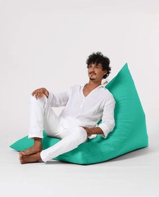 Sedací vak Pyramid tyrkysový