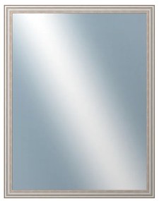 DANTIK - Zrkadlo v rámu, rozmer s rámom 70x90 cm z lišty TOULON biela veľká (2665)