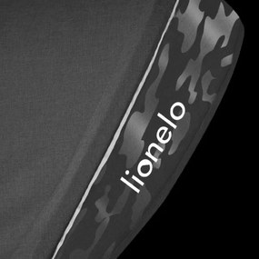 Lionelo - Detská trojkolka HAARI šedá/čierna