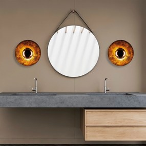 Nástěnná lampa Kurt 38 cm měděná