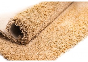 Kusový koberec SHAGGY WIKI - béžový