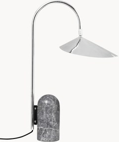 Veľká nastaviteľná stolová lampa's mramorovým podstavcom Arum