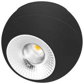 EVN Balota LED stropné bodové svetlá, čierna