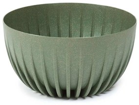 Kvetináč pásikavý ECO 24 cm zelený