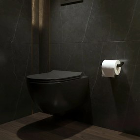 Rea Til, držiak na toaletný papier, čierna matná, REA-88045
