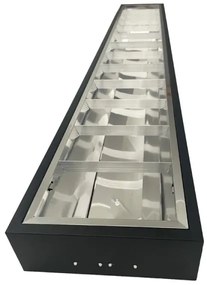 Žiarivkové svietidlo T8 2xG13/18W/230V 120 cm čierna