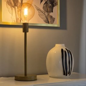 Stolná lampa ASTRID 1xE27/60W/230V zlatá