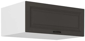 Kuchynská skrinka Stilo grafit matná/biela 80 Nagu-36 1F