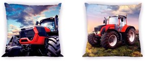 Faro Obojstranná obliečka na vankúš Turbo Traktor 004 - 40x40 cm