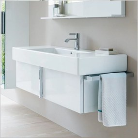 DURAVIT Vero umývadlo do nábytku s otvorom, s prepadom, 1050 x 490 mm, biela, 0329100000