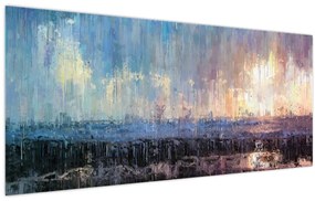 Obraz - Abstrakcia (120x50 cm)